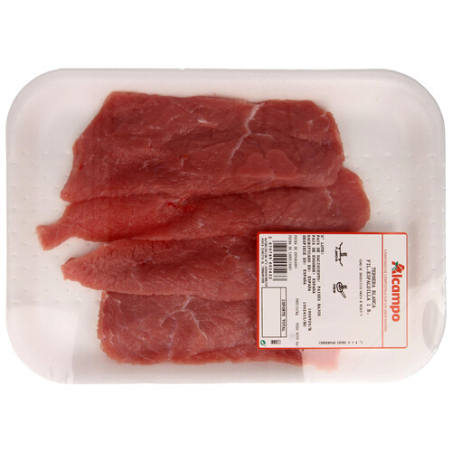Alcampo Filetes De Espaldilla De 1ª B De Ternera Blanca