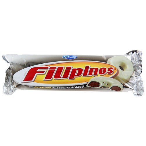 Alcampo FILIPINOS Galletas con chocolate blanco 100 g