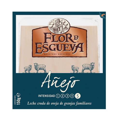 Alcampo FLOR DE ESGUEVA Queso de oveja de leche cruda añejo 150 g