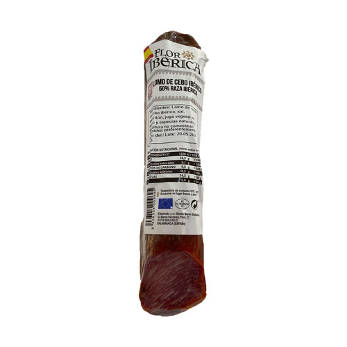 Alcampo FLOR IBÉRICA Lomo de cebo 50% ibérico1/2 piezaaprox 380 g