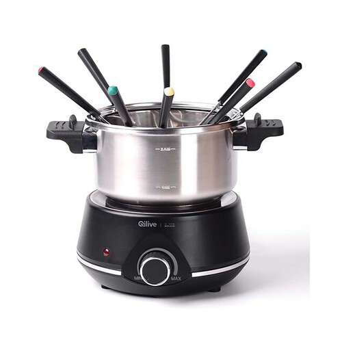 Alcampo Fondue QILIVE Q.5416 8 personas 1400W termostato ajustable