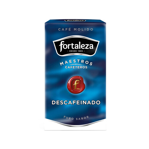 Alcampo FORTALEZA Café molido descafeinado natural 250 g