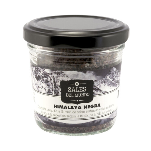 Alcampo FOSSIL RIVER Sal negra del Himalaya en pétalos FOSSIL RIVER 120 g