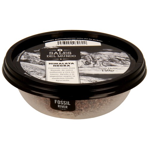 Alcampo FOSSIL RIVER Sal negra del Himalaya FOSSIL RIVER 150 g