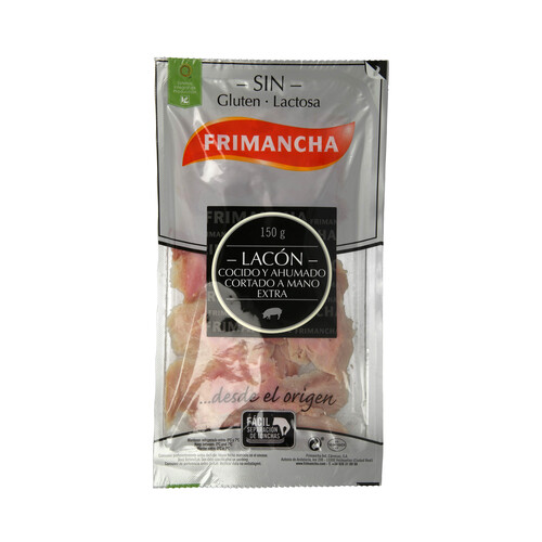 Alcampo FRIMANCHA Lacón cocido y ahumado cortado a mano 150 g