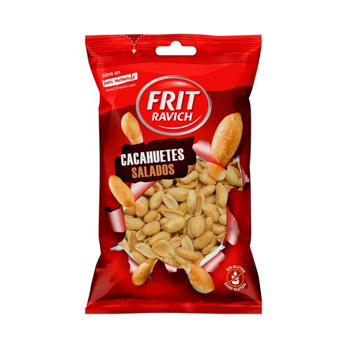 Alcampo FRIT RAVICH Cacahuetes pelados con sal FRIT RAVICH 200 g