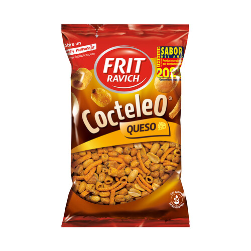 Alcampo FRIT RAVICH Cocktail de frutos secos con queso FRIT RAVICH 170 g