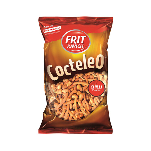 Alcampo FRIT RAVICH Cocktail de frutos secos con sabor a barbacoa y chili FRIT RAVICH 360 g