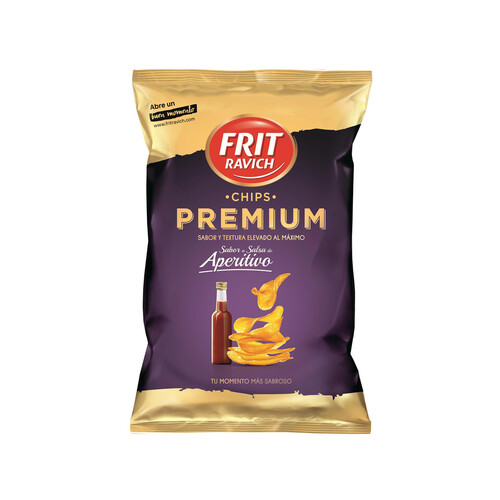 Alcampo FRIT RAVICH Patatas fritas con sabor a berberecho FRIT RAVICH PREMIUM 150 g