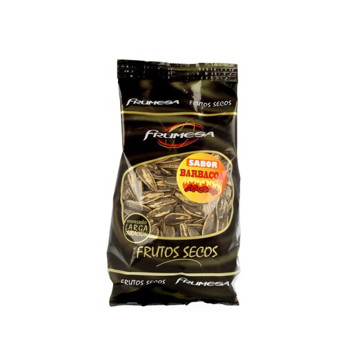 Alcampo FRUMESA Pipas de girasol con sabor a barbacoa picante FRUMESA 200 g