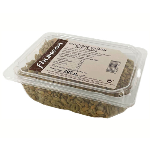 Alcampo FRUMESA Pipas girasol peladas fritas y saladas 200 g