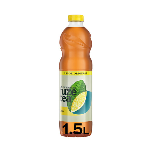 Alcampo FUZE TEA Bebida te limón sin azúcar original pet 1 5l
