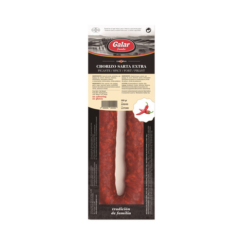 Alcampo GALAR Chorizo sarta picante categoria extra 200 g