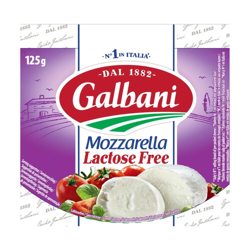 Alcampo GALBANI Queso mozzarella sin lactosa GALBANI 100 g