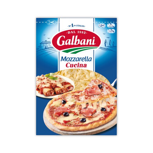 Alcampo GALBANI Queso rallado mozzarella GALBANI 150 g