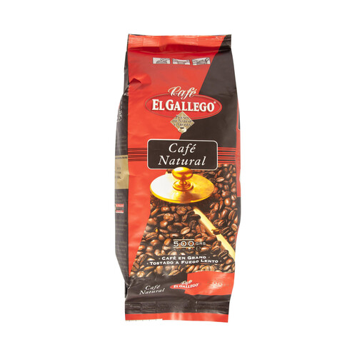 Alcampo GALLEGO Café en grano de Colombia 100% 500 g