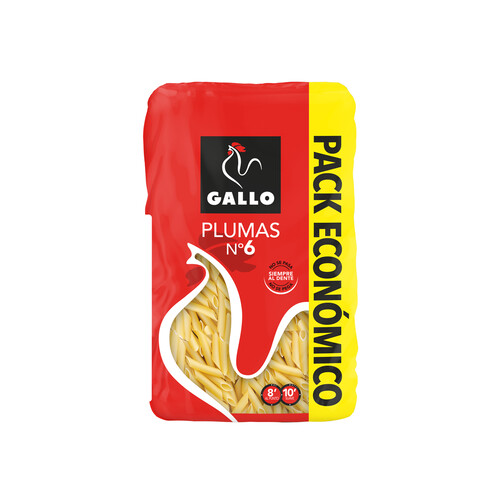 Alcampo GALLO Pasta pluma nº 6 GALLO paquete de 900 g