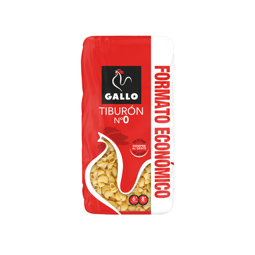 Alcampo GALLO Pasta tiburón nº 0 GALLO paquete de 900 g