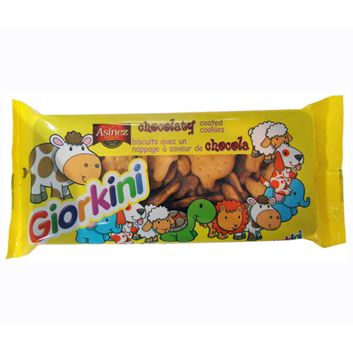 Alcampo GIORKINI Galletas de chocolate con forma de animalitos 105 g