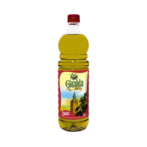 Alcampo GIRALDA Aceite de oliva suave botella de 1 l