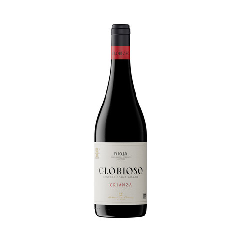 Alcampo GLORIOSO Vino tinto crianza con D.O. Ca. Rioja botella 75 cl