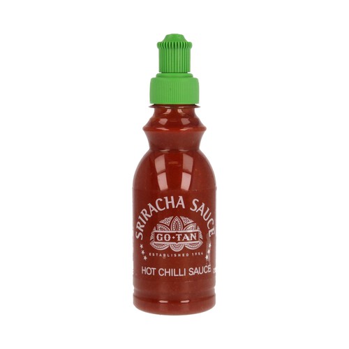 Alcampo GO-TAN Salsa de chili picante sriracha GO-TAN 215 ml