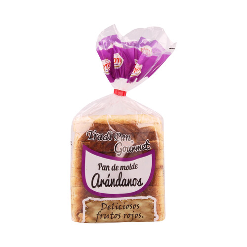 Alcampo GOTRI Tradi Pan Gourmet Pan de molde con arándanos 450 g