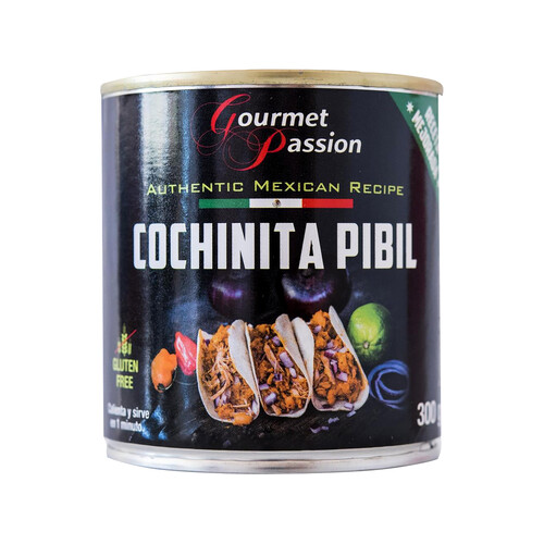 Alcampo GOURMET PASSION Cochinita pibil (relleno taco gusi basado en carne de cerdo) GOURMET PASSION 300 g