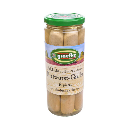 Alcampo GRAEFKE Salchichas Alemanas Bratwurst-Griller GRAEFKE 300 g