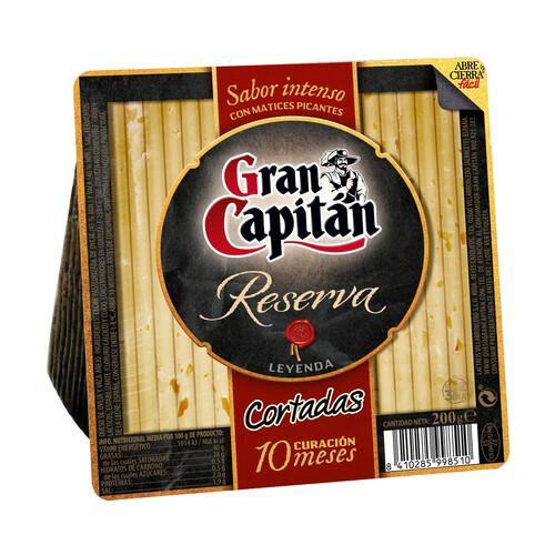 Alcampo GRAN CAPITÁN Queso añejo mezcla vaca y oveja cortado GRAN CAPITÁN 200 g