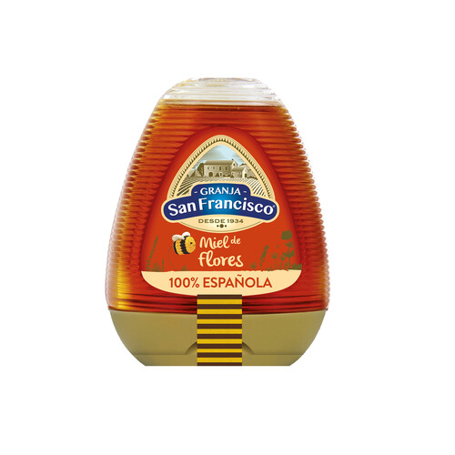 Alcampo GRANJA SAN FRANCISCO Miel multifloral 100 % Española 345 g