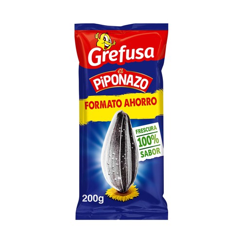 Alcampo GREFUSA Pipas de girasol GREFUSA EL PIPONAZO Original 200 g