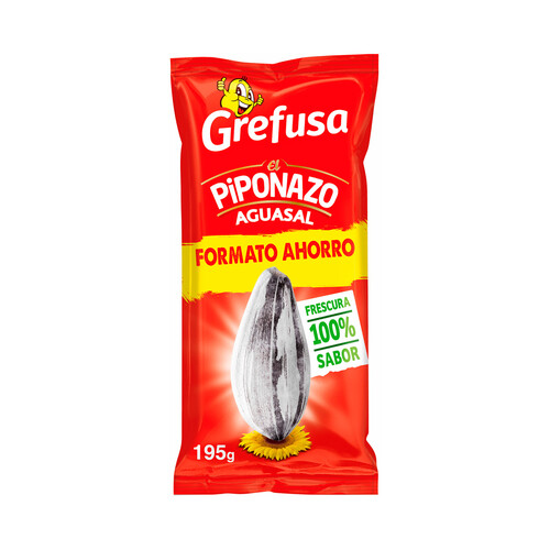 Alcampo GREFUSA Pipas El Piponazo al punto de sal 195 g