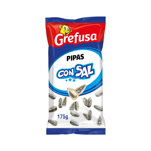 Alcampo GREFUSA Pipas g Pipas con sal en bolsa 175 g