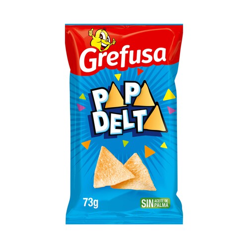 Alcampo GREFUSA Snack de patata Papadelta Original GREFUSA bolsa 73g