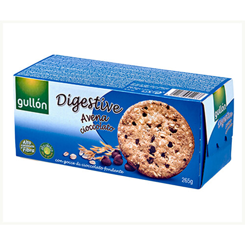 Alcampo GULLÓN Galleta digest avena-chocolate 265 g