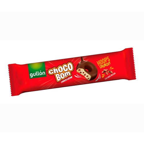 Alcampo GULLÓN Galletas chocobom chocolate con leche 128 gr