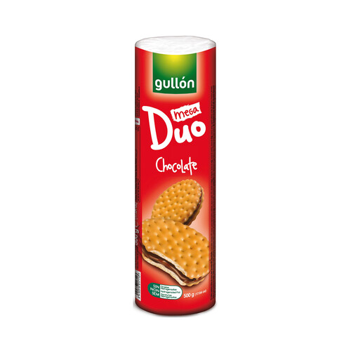 Alcampo GULLÓN Galletas rellenas de chocolate 500 g