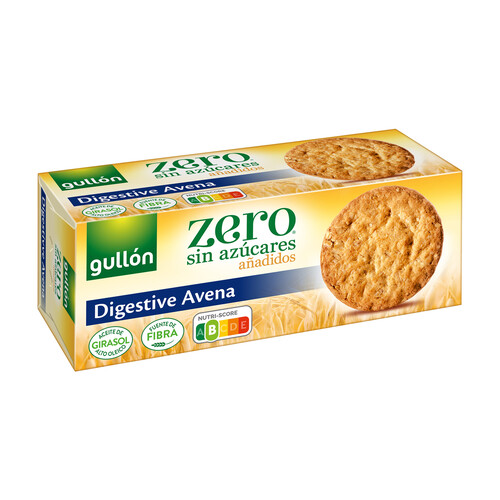 Alcampo GULLÓN Zero Galletas con avena sin azúcares añadidos 410 g