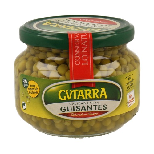Alcampo GVTARRA Guisantes muy finos de calidad extra frasco de 215 g