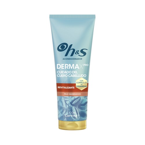 Alcampo H&S Derma xpro Acondicinador revitalizador para cabello y cuero cabelludo secos y muy secos 220 ml