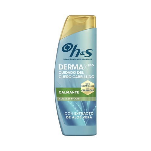 Alcampo H&S Derma xpro Champú anticaspa calmante para cuero cabelludo seco y/o con picor 300 ml