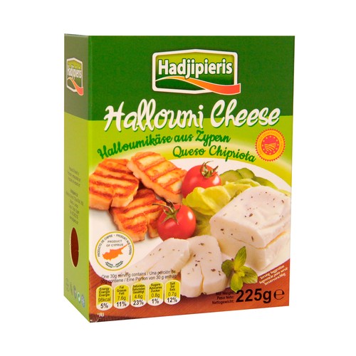 Alcampo HADJIPIERIS Queso Halloumi con denominación de origen protegida (DOP) 225 g