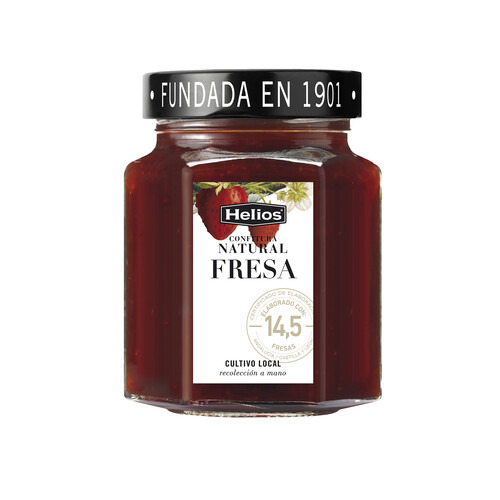 Alcampo HELIOS Confitura natural de fresa HELIOS 330 g