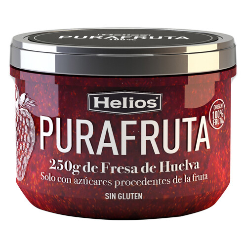 Alcampo HELIOS Fruta para untar de fresa de Huelva HELIOS PURAFRUTA 250 g