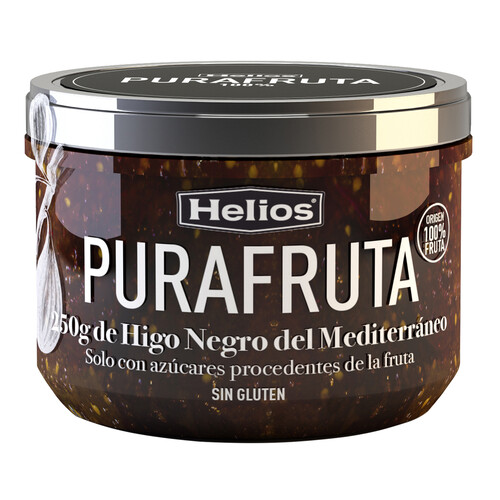 Alcampo HELIOS Fruta para untar de higo negro del mediterráneo HELIOS PURAFRUTA250 g