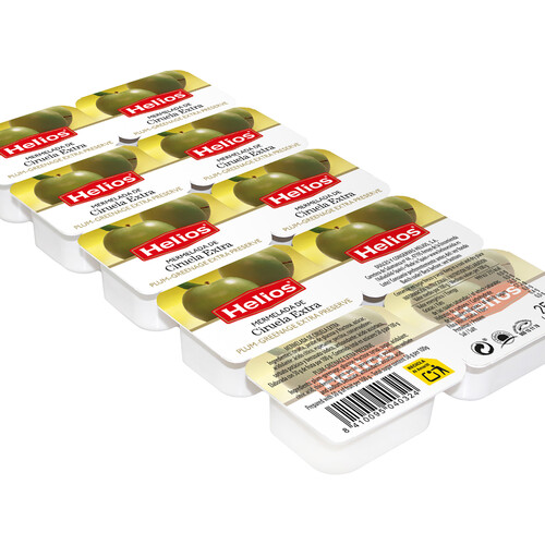 Alcampo HELIOS Mermelada de ciruela en 10 tarrinas HELIOS 250 g
