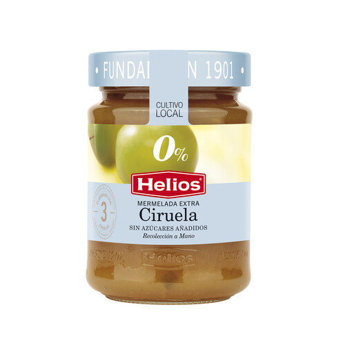 Alcampo HELIOS Mermelada de ciruela sin azúcar añadido HELIOS DIET 280 g
