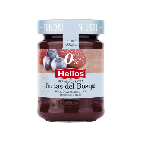 Alcampo HELIOS Mermelada de frutas del bosque sin azúcar añadido HELIOS DIET 280 g