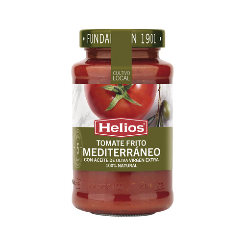 Alcampo HELIOS Tomate frito Mediterráneo con aceite de oliva virgen extra frasco de 560 g